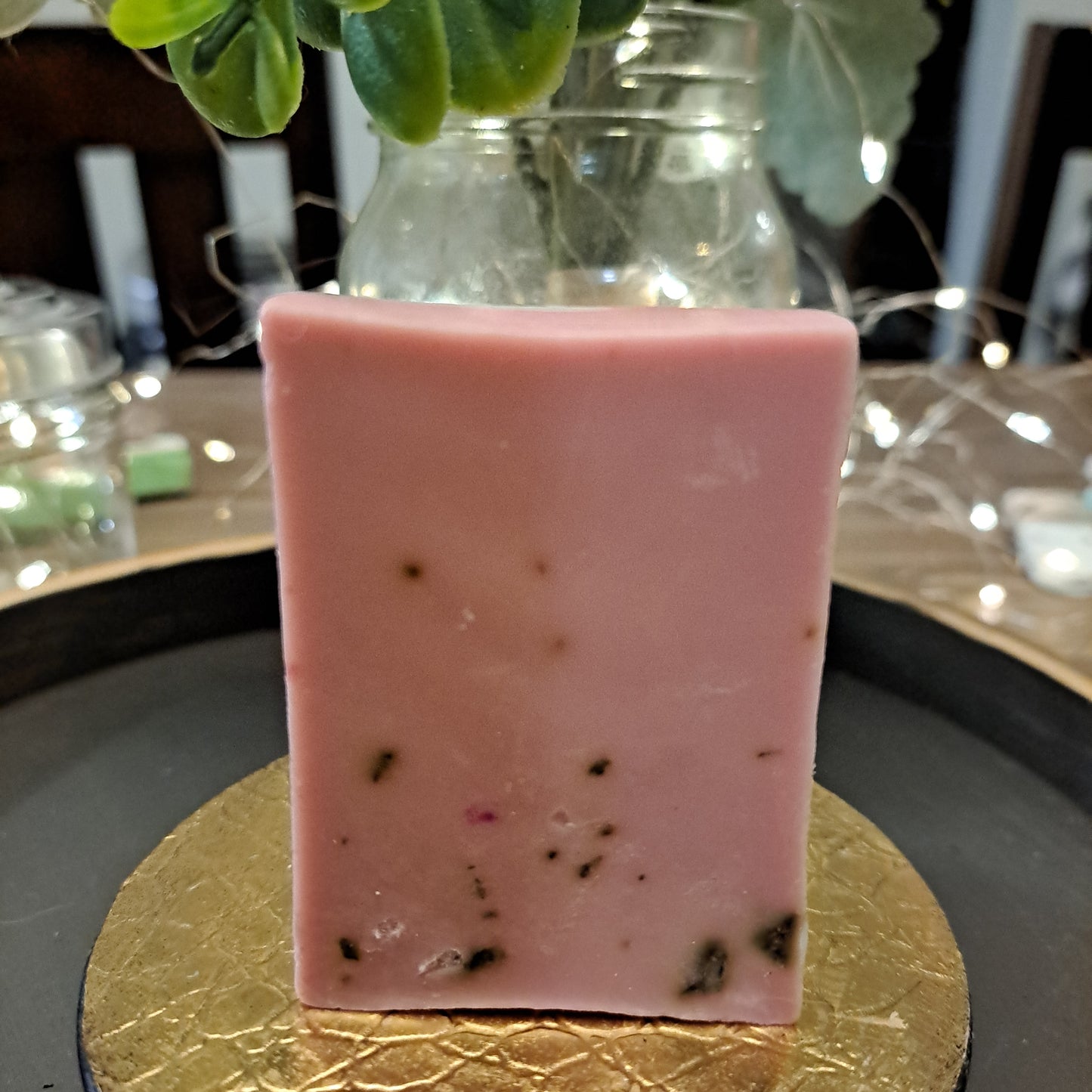 Fairy garden soap pink & white