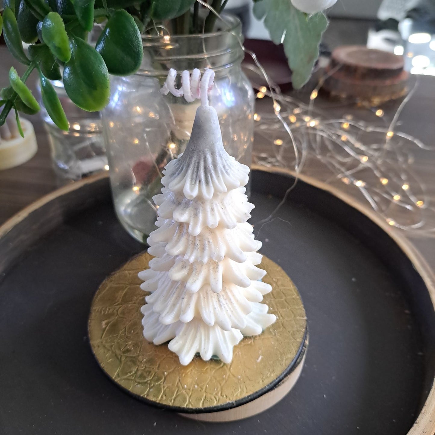 Oh Christmas tree! White soy candle